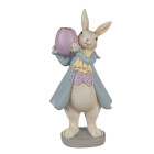 Clayre & Eef - Oster-Deko Osterhase mit Kerzenhalter...