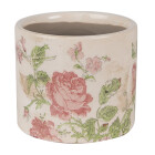 Clayre & Eef - Blumentopf Pflanztopf Rosen-Design...