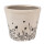 Clayre & Eef - Blumentopf Übertopf Pflanztopf Floral Blümchen Blüten