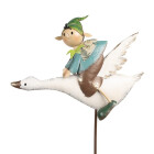 Clayre & Eef - Garten-Deko-Figur Gartenstecker Zwerg...