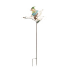 Clayre & Eef - Garten-Deko-Figur Gartenstecker Zwerg...
