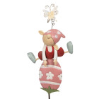 Clayre & Eef - Garten-Deko-Figur Gartenstecker Elf...