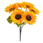 6PL0241 Kunstblume Kunstpflanze Blumen-Strauss Sonnenblume Sommer Clayre & Eef