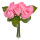 6PL0238 Blumen-Strauss Rosenstrauss Hochzeitsstrauss Kunstblumen Kunstpflanzen Clayre & Eef