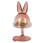 Clayre & Eef - Oster-Hase Glas-Gloche-Haube-Glocke