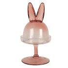 Clayre & Eef - Oster-Hase Glas-Gloche-Haube-Glocke
