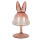 Clayre & Eef - Oster-Hase Glas-Gloche-Haube-Glocke