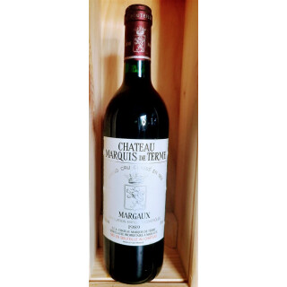1989 Château Marquis de Terme 4er Grand Cru Classé Margaux Bordeaux