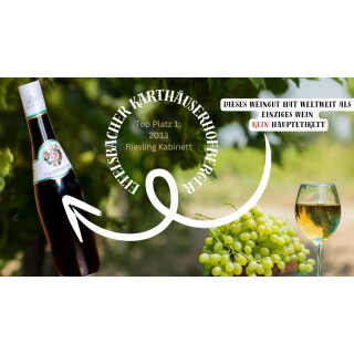 2013 Eitelsbacher Karthäuserhofberg Riesling Kabinett Trocken Ruwer Weingut Karthäuserhof