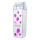 Clayre & Eef - Erfrischung in 750 ml transparente Erdbeer Erdbeeren-Trinkflasche
