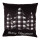 Clayre & Eef - Tannenbäume Serie Black & White X-Mas: Kuschelige Kissenbezüge für die Feiertage - 45x45 cm
