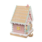 Clayre & Eef - Pfefferkuchenhaus Deko-Haken: Verschönere dein Zuhause mit weihnachtlichen Haken