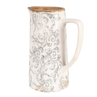 Clayre & Eef - Trockenblumen Vase: Vintage Kannen & Krüge