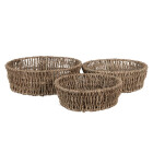 Clayre & Eef - 3er Set Shabby Chic-Körbe: Ein...