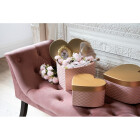 Clayre & Eef - 3er Set Romantische Boxen Herz Herzen...