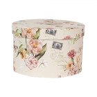 Clayre & Eef - Vintage Boxen 3er Set - Romantische Deko & Geschenkverpackung