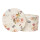 Clayre & Eef - Vintage Boxen 3er Set - Romantische Deko & Geschenkverpackung