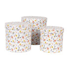 Clayre & Eef - Shabby Chic 3er Set Aufbewahrung:...