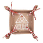 Clayre & Eef - Gingerbread Bliss Brotkorb: Frisches...