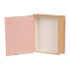 Clayre & Eef - Vintage-Charme: Aufbewahrungsboxen im antiken Buch-Look