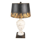 6LMC0090 ✨ Tischlampe Landhaus: Eleganz und Charme...