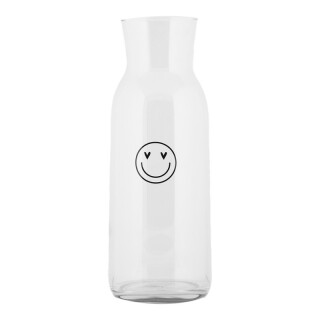 Clayre & Eef - Motiv Smilie Karaffen mit Stil: Verzaubere Deinen Tisch