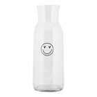 Clayre & Eef - Motiv Smilie Karaffen mit Stil: Verzaubere Deinen Tisch