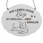 Clayre & Eef - Sprücheschilder: Ein Leben ohne...