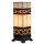 LumiLamp - Sanfte Eleganz: Tiffany-Tischlampe in zeitlosem Beige