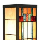 LumiLamp - Outdoor-Glanz: Tiffany-Wandleuchte für...