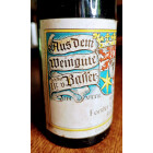 1959 Forster Ungeheuer Riesling Weingut Dr. Bassermann-Jordan Pfalz Deutschland