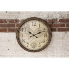 Clayre & Eef - Wanduhr im Weltreise-Look: Deine...