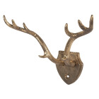 6Y5899 Wandhaken Hirsch-Geweih: Dein goldener Trophäen-Halter! 🦌🏆 Clayre & Eef