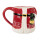 Clayre & Eef - Die Weihnachtstasse mit Deckel: Ein fröhlicher Weihnachtsmann für deine Feiertage!