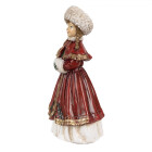 Clayre & Eef - Winter-Eleganz in Rot:...