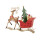 Clayre & Eef - Ein weihnachtlicher Traum: Hirsch und Schlitten für dein Zuhause