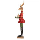 Clayre & Eef - Ein festlicher Taktgeber: Ein Hirsch mit Trommel für Weihnachten