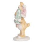 Clayre & Eef - Ein kleiner Begleiter: Niedliche Hasen-Figur mit Christbaum