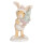 Clayre & Eef - Ein kleiner Begleiter: Niedliche Hasen-Figur mit Christbaum