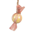 Clayre & Eef - Deko-Anhänger: Bonbon-Traum in sanftem Rosa für Weihnachten!