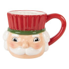 Clayre & Eef - Klassischer Charme: Keramik-Tasse...