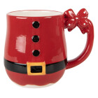 Clayre & Eef - Festliche Kurven: Weihnachtsmann-Tasse...