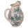 Clayre & Eef - Dekokanne Moss Green Antique : Rustikaler Keramik-Krug im Shabby Cottage Chic!