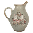 Clayre & Eef - Krug Patina RosÃ© : Opulentes Vintage-Design in Antik-Grau für den edlen Country-Salon!