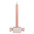 Clayre & Eef - Kerzenhalter Cotton Candy :...