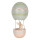 Clayre & Eef - Abenteuer im Oster-Ballon! Ihre Osterhase Osterhasen Figur in Pastellfarben für den Landhaus-Frühling!