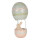 Clayre & Eef - Abenteuer im Oster-Ballon! Ihre Osterhase Osterhasen Figur in Pastellfarben für den Landhaus-Frühling!