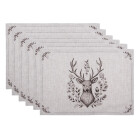 Clayre & Eef - Weihnachten Rustikale Eleganz! 6er Set...