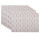 Clayre & Eef - Zarte Landhaus-Skizze! 6er Set Oster- Hasen-Tischsets im DIY-Look - (48x33 cm)