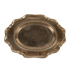 Clayre & Eef - Royal Oval: Vintage Deko-Schale mit...